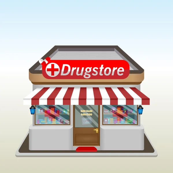 Drug Store icon — Stock Vector