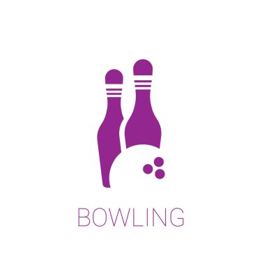 Bowling topu ve lobutları arka planda izole
