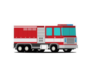  Kamyon kurtarma motoru ulaşım ateş. İtfaiye acil.