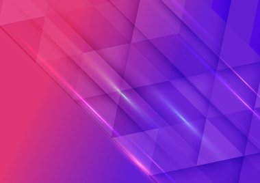 Soyut geometrik bileşim dekoratif üçgenler ve desenler arkaplan çizimi ile modern arkaplan oluşturur