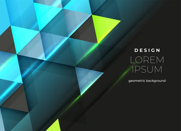 Technologie Pozadí Barva Vektor Pro Web Design Stock Ilustrace