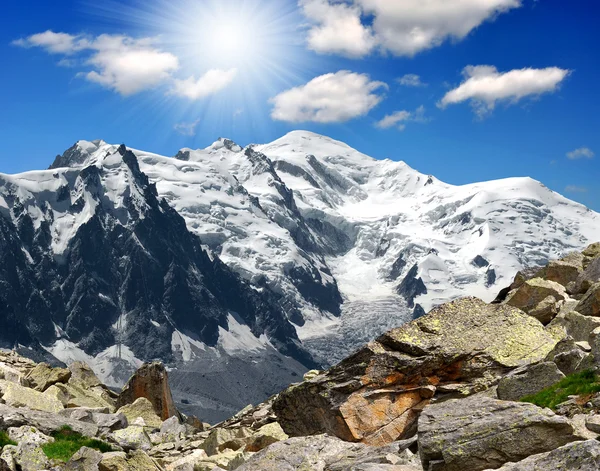Mont Blanc-France — Stock Photo, Image