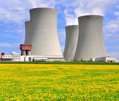 Nuclear power plant clipart