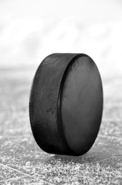 Hockey puck — Stock Photo, Image