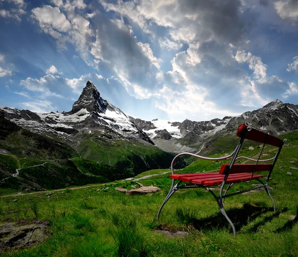 Matterhorn - Alpes suizos — Foto de Stock