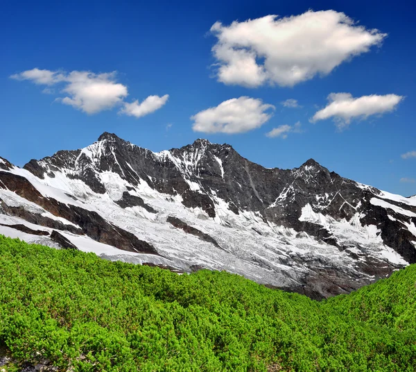 Dom and Taschhorn — Stock Photo, Image