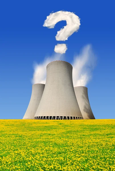 Centrale nucleare — Foto Stock