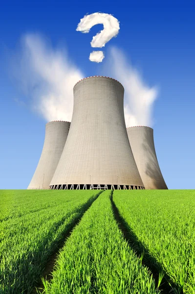 Nuclear power plant — Stock Photo, Image