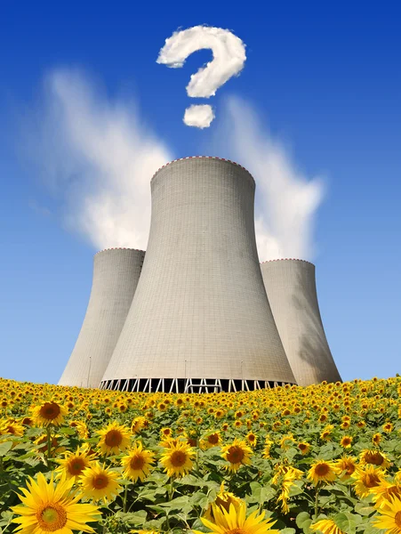 Nuclear power plant — Stock Photo, Image