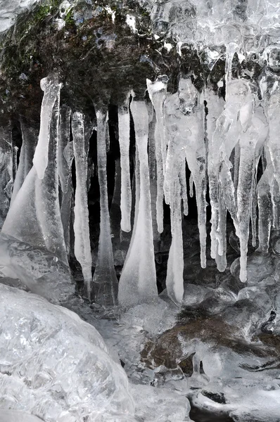 Winter creek — Stock Photo, Image