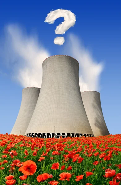 Central nuclear — Fotografia de Stock