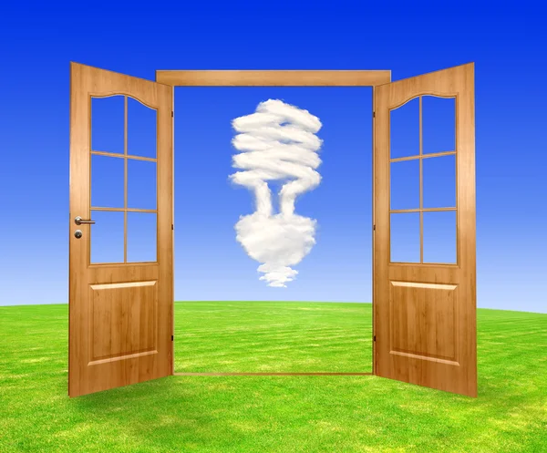 Open the door — Stock Photo, Image