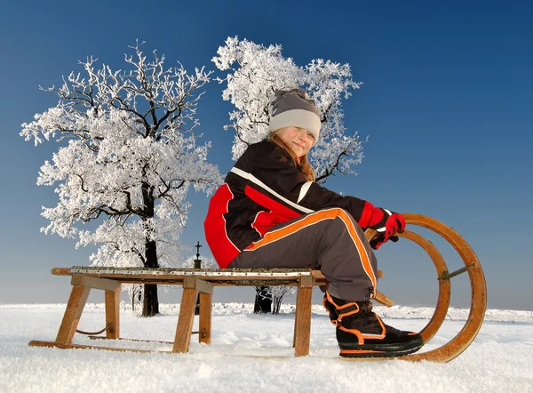 Winter landscape — Stock Photo, Image