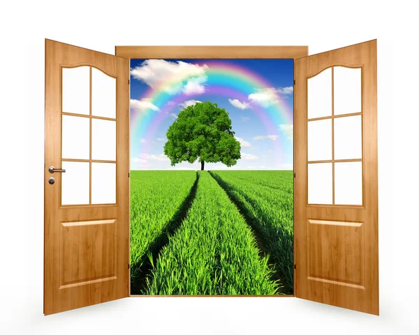 Open the door — Stock Photo, Image