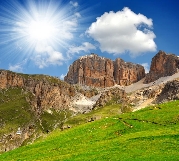 Włochy, Alpy — Zdjęcie stockowe