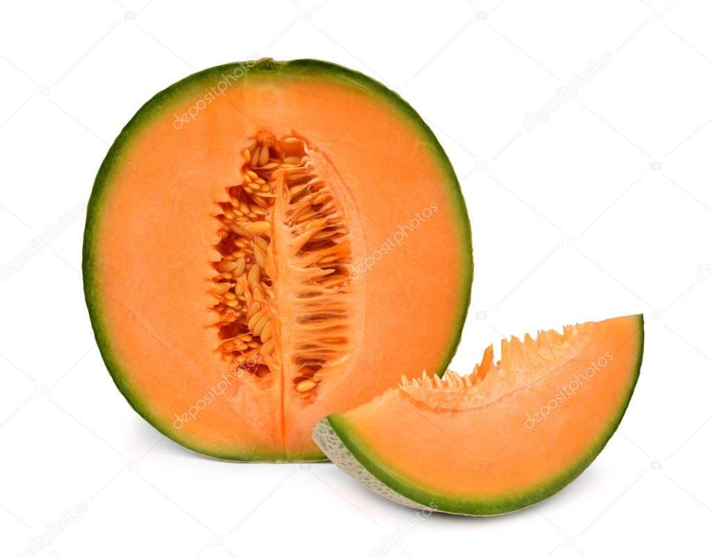 orange cantaloupe melon