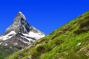 İsviçre Alplerinde Matterhorn