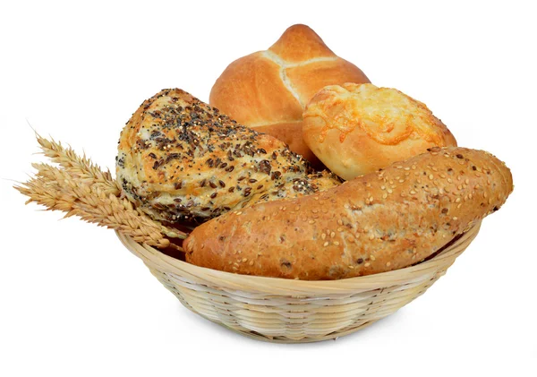 Ψωμί ολικής αλέσεως με κουλούρι — Φωτογραφία Αρχείου