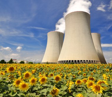 Nuclear power plant Temelin clipart