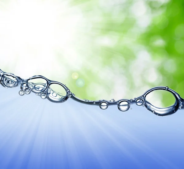 Water bubbles — Stock Photo, Image