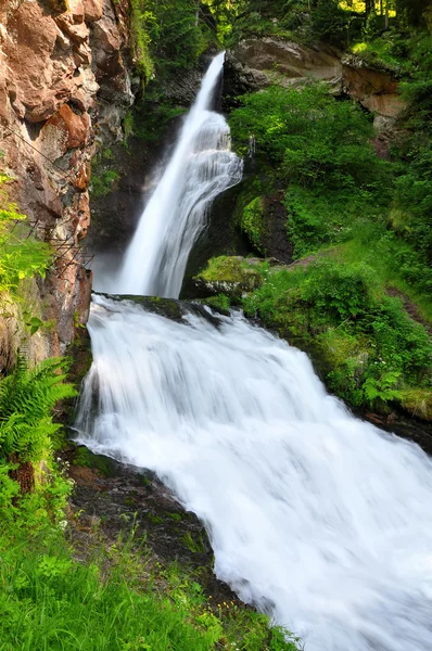 Waterfall of Cavalese — Stock Photo, Image