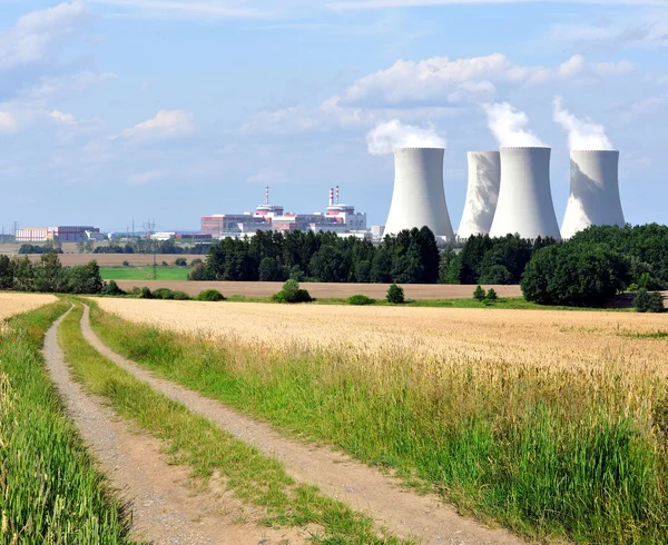 Nuclear power plant Temelin Stock Picture