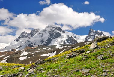 Breithorn ve klein matterhorn