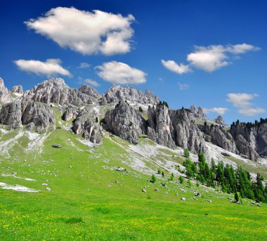 Dolomit zirveleri, rosengarten