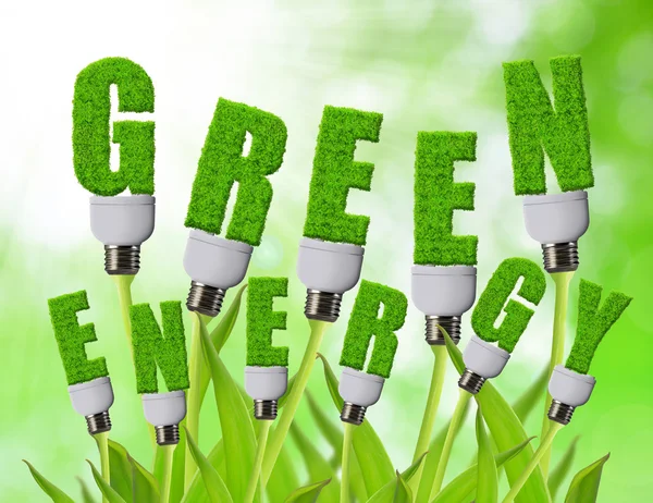 Concept groene energie — Stockfoto