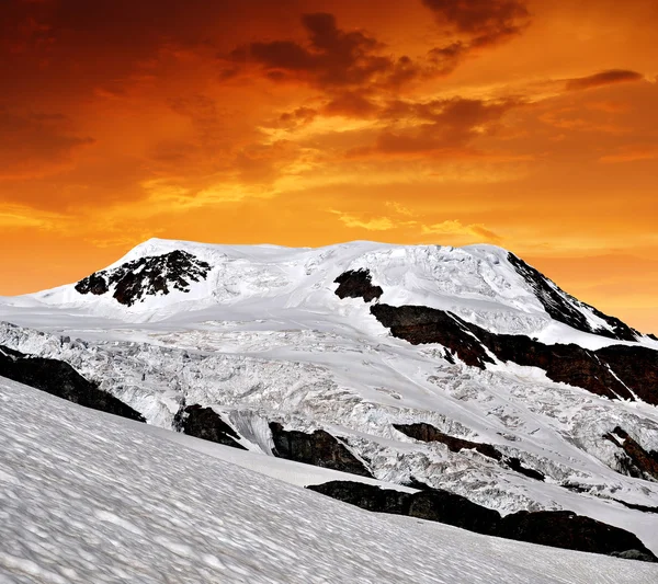 Monte Alphubel - Alpes suíços — Fotografia de Stock