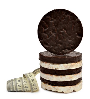 ölçme bant ile buğday dilimleri