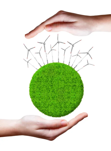 Green energy concepts — Stock Photo, Image