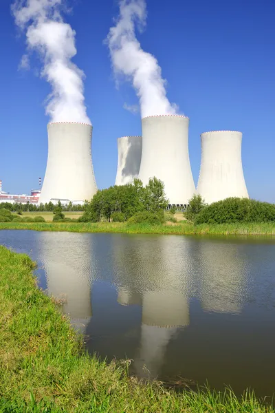 Central nuclear Temelin — Foto de Stock