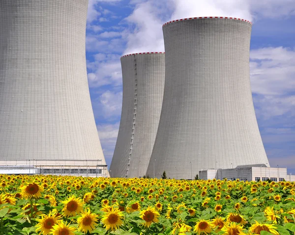 Nuclear power plant Temelin — Stock Photo, Image