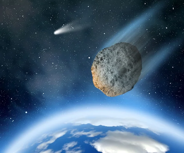 Asteroide — Foto de Stock