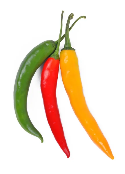 Scharfe Chilischoten — Stockfoto