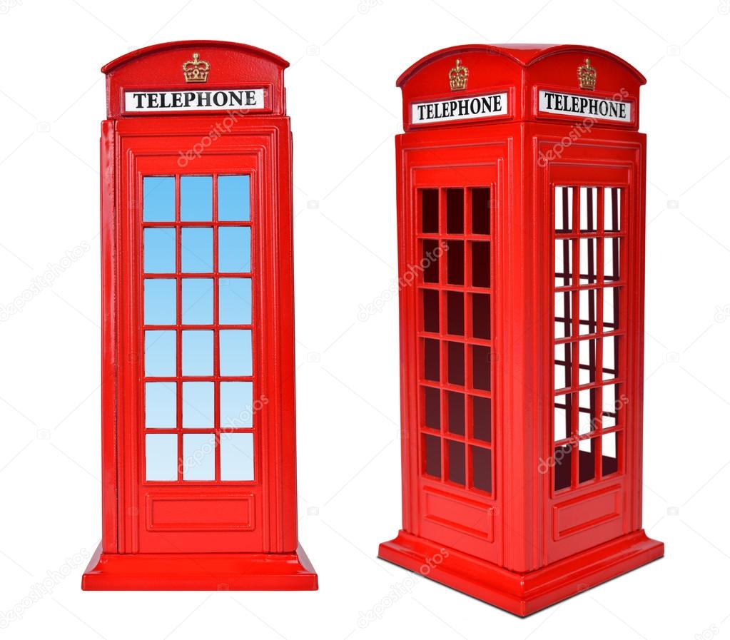 British telephone box