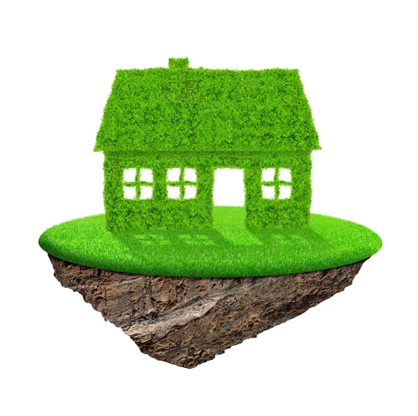 Casa verde — Foto de Stock