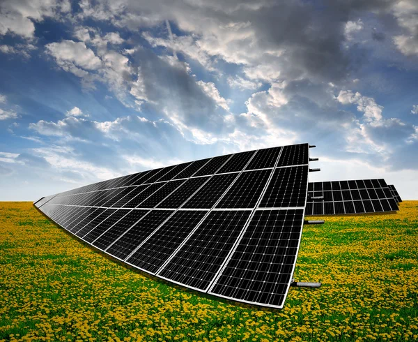 Solar energy panels — Stock Photo, Image