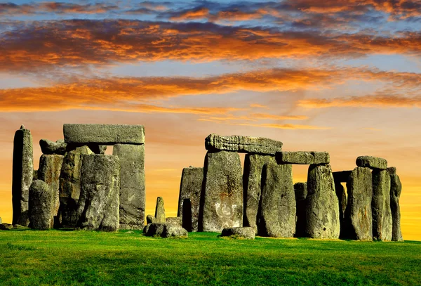 Monumento histórico Stonehenge — Foto de Stock