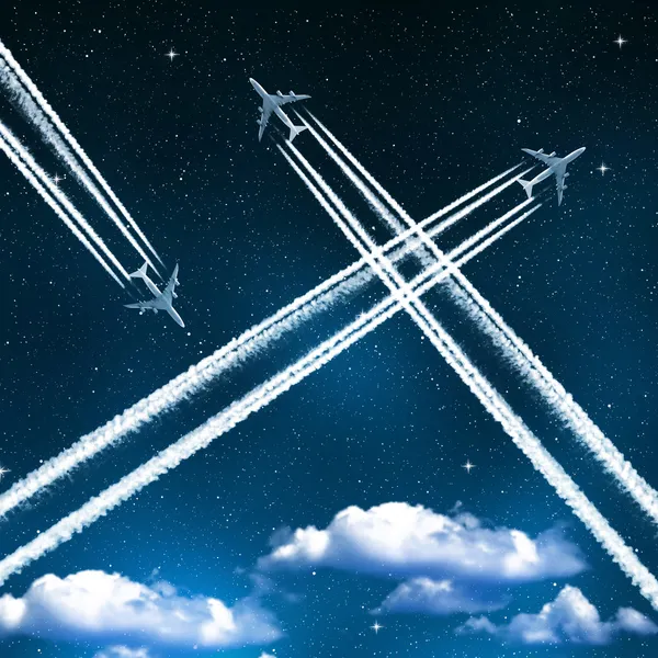 Aeronaves — Foto de Stock