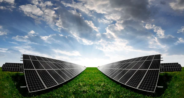 Solar energy panels — Stock Photo, Image