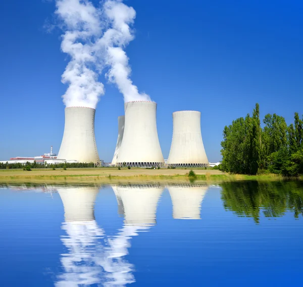 Centrale nucleare — Foto Stock