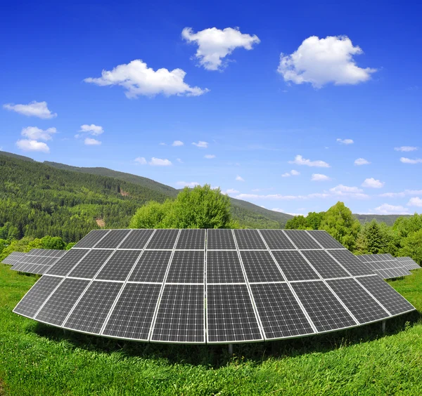 Panouri de energie solară — Fotografie, imagine de stoc