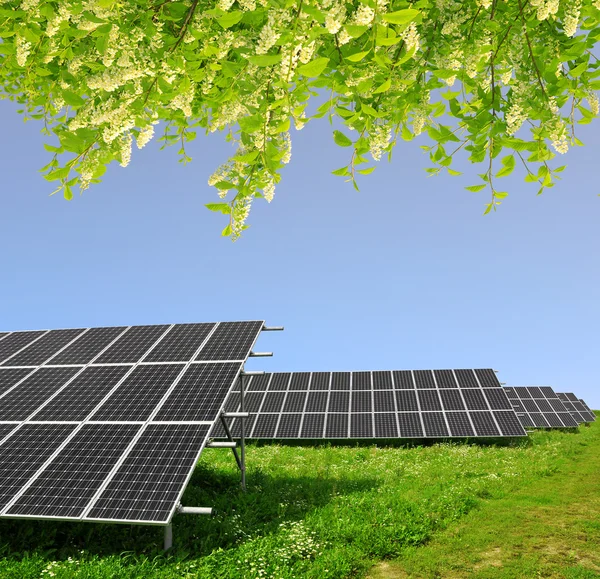 Solar energy panels — Stock Photo, Image