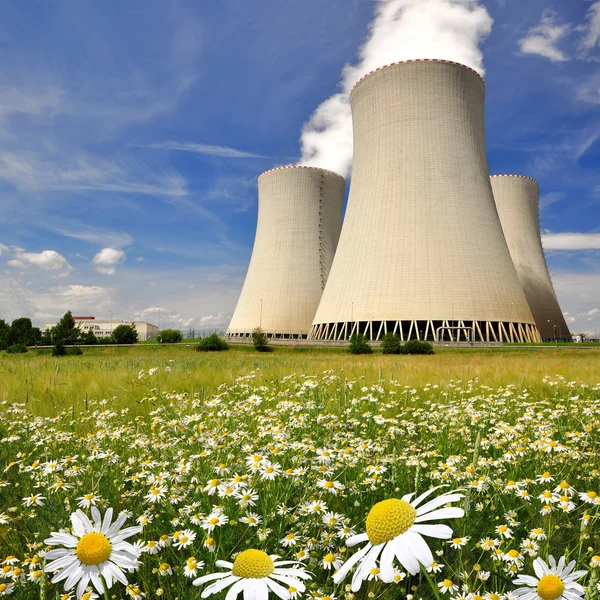 Nuclear power plant Temelin — Stock Photo, Image