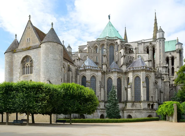 Katedralen i chartres — Stockfoto