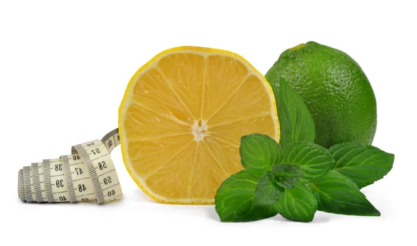 Limon ve limes — Stok fotoğraf