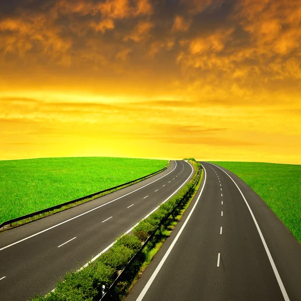 Empty Highway — Stock Photo, Image