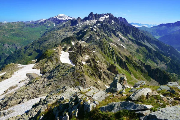 View Top Mountain Brevent French Alps Chamonix France Royalty Free Stock Images